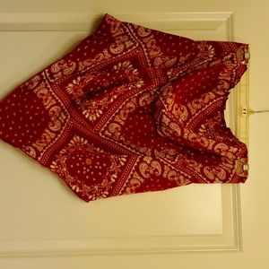 Brand new Handkerchief halter top size Large